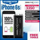 Genuine GEARDO Battery Replacement For iPhone 6S Plus High Capacity 3350mAh Tool