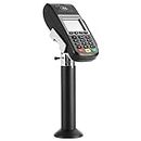 Mount-It! Universal Credit Card POS Terminal Stand for VeriFone Ingenico First Data Card Readers | Adjustable Clamp Width with Tilt, Swivel | Adhesive or Bolt Down Installation