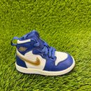 Nike Air Jordan 1 Retro Toddler Size 5C Blue Athletic Shoes Sneakers 705304-406