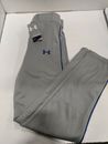 Under Armour Youth Relaxed Fit Baseball Pants Grey/Royal (SZ XL)