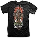 cookietong Street Plant Mike Vallely Woolly Mammoth Skateboard Shirt Black XL