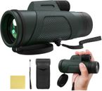12x50 Monocular Telescope for Adults, High Powered Monoculars Compact Scope