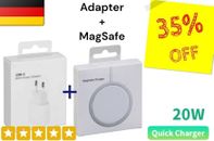 Ladegerät Adapter 20W USB-C Power+Magsafe Charger Apple iPhone 10 11 12 13 14