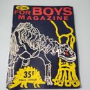 For BOYS magazine Fall 1966 Volume 2 Number 3 War Dinosaur Fossil Fitness