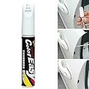 CELTD UK DIY Car Clear Scratch Remover Touch Up Pens Auto Paint Repair Pen Brush WHITE