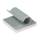 TY-RAP GC250RT Cable Clip,Side Entry,Gray,PK25