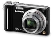 Panasonic Lumix DMC-ZS1 10MP Digital Camera with 12x Wide Angle MEGA Optical Image Stabilized Zoom and 2.7 inch LCD (Black)
