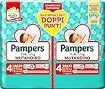 Pampers Baby Dry Mutandino Maxi, Pacco Doppio DWCT, Taglia 4 (8-15 kg), 32 Pannolini