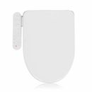ALPHA BIDET GX Wave Elongated Toilet Seat Bidet Plastic Bidets in White | 5.4 H x 18 W x 21 D in | Wayfair GX-Wave-EW