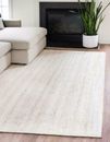Alfombra alfombra yute estera blanca natural granja yute corredor aspecto rústico trenzado