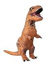 Rubie's Adult Official Jurassic World Inflatable Dinosaur Costume, T-Rex, Plus