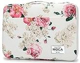 MOCA Bag Sleeve for 13 13.3 inch MacBook Air Pro Retina 13 13.3 inch a1466 a1369 a1502 MacBook 13 13.3 inch Sleeve Bag Cover (Peony, 13.3 inch MacBook/Laptops)