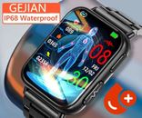 smartwatch hombre reloj inteligente reloj deportivo hombre impermeable llamadas mujeres relojes