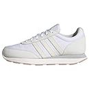 adidas Femme Run 60s 3.0 Lifestyle Running Shoes Chaussures, FTWR White/Chalk White/Crystal White, 38 EU