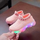 Kids Casual Sneaker Kids Shoes for Girl LED Light Shoes Sports Shoes Luminous So