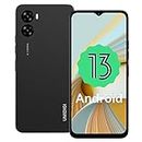 UMIDIGI G3 Plus Android 13 Unlocked Cell Phone Support Global Band Dual Sim 4G LTE, 4GB+128GB Expandable 1TB with Unisoc T606, 6.52 inch HD, 16MB+8MB Al Camera Night Mode, 5150mAh GSM Unlocked Phone