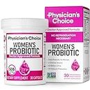 Prebiotics & Probiotics for Women - Science Backed ProCran - Organic Prebiotics, 50 Billion CFU, D-Mannose & Cranberry for Digestive, Immune, Feminine Health, Soy & Dairy Free, 30 Vegan Capsules