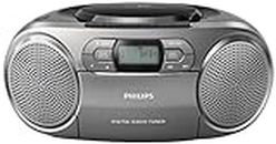 Philips Azb600/12 Audio Portable Cd Radio Recorder, Dynamic Bass Boost, Silver