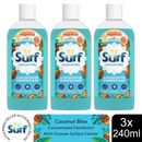 Surf Concentrated Disinfectant Coconut Bliss Multi-Purpose Cleaner, 240ml, 3pk