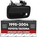 T1A - Maniglia per porta esterna in metallo di ricambio per Tacoma dal 1995 al 2004, adatta all'esterno anteriore sinistro del conducente, colore nero, T1A-69220-35020-METAL