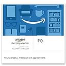 Amazon Shopping Voucher - Amazon Smiley (Blue)