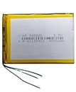 KP- 345880 3.7v 4000mAh 3 Wire Rechargeable Battery for DVD, Tablet, MP3 Player, 4000 mah