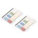 2 Sets Note Pads School Supplies And Office Products Sticky Notes For Vertical