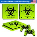 Protect Cover Sticker Decal for PS4 Slim PlayStation 4 Slim Console & Controller