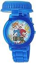 Accutime Sonic The Hedgehog Kids' SNC4020 Digital Display Quartz Blue Watch, Blue, Modern
