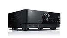 Yamaha RX-V6A 7.2-Channel AV Receiver with Wi-Fi, Bluetooth, MusicCast, DTS:X, Dolby Atmos with Height Virtualizer and Alexa Compatibility, Black