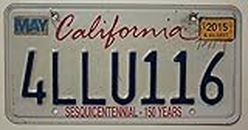 Kalifornien Autokennzeichen, US Car License Plate California, Fahrzeugschild USA