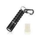 LUMINTOP EDC01 Keychain Flashlight, 120 lumens Pocket EDC Flashlight,36 Hours Long Lasting,3 Modes,IPX8 Waterproof,Powered by AAA Battery(not Included) for Indoor and Outdoor