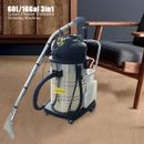 40L/60L Commercial Cleaning Machine 3in1 Carpet Cleaner Extractor Vacuum Cleaner