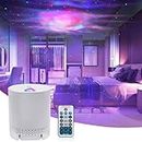 CAIYUE Star Projector Galaxy Projector, Exquisite Nebula Night Light Projector, Ocean Wave Galaxy Light with Remote Control,with Adjustable Speed and Brightness,for Kids, Adults, Bedroom,Party