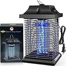 Bug Zapper Outdoor - 4500V 20W Electric Mosquito Zappers Killer Lamp,High Powered Waterproof Insect Killer Fly Trap Outdoor,Electronic Light Bulb Lamp for Home Backyard Patio Garden Outdoor and Indoor