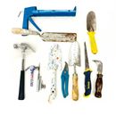 Kit de herramientas de jardinería de 11 piezas para paneles de yeso domésticos sierra de jab, martillos florales de seguridad y más