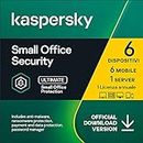 Kaspersky Small Office Security |6 Dispositivi 6 Mobile 1 File Server | 1 Anno | PC / Mac / Android / Server | Codice d'attivazione via email