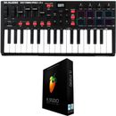 M-Audio Oxygen Pro Mini 32-Mini-Key Keyboard Controller with FL Studio Fruity Edition