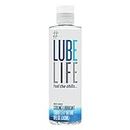 Lube Life Water Based Cooling Personal Lubricant, 8 Ounce (240 mL) Lube for Men, Women and Couples.