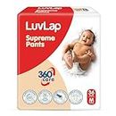 LuvLap Supreme Diaper Pants Medium (MD) 7 to 12Kg, 36 Pcs, 360° skin care with 10 million breathable pores, Aloe Vera for superior Rash prevention, upto 12hr protection, 5 layer super light core