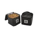 Mobile Dog Gear Insulated Food Carriers Dog Car Accessories, Black, Medium