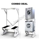 ORIGINAL Dryer Stand & Washer Base Combo - Portable Adjustable Stand
