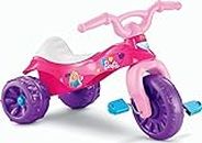 Fisher-Price Barbie Toddler Tricycle Tough Trike Bike with Handlebar Grips and Storage for Preschool Kids (Amazon Exclusive)