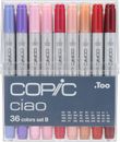 Copic Marker I36B Ciao Markers Set B, 36-Piece