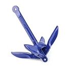 Anchors for Boats, Boat Anchor Aluminum Alloy Lightweight 4-Tine Folding Anchor Compact Size for Sailboats for Canoes for Kayaks for Jet Skis