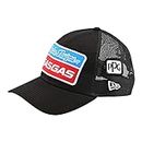 Troy Lee Designs GasGas Team Racing Curved Snapback Hat (One Size, Black)