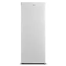 Midea MRU05M2AWW Upright Freezer, 5.3 Cubic Feet Freezer, for Kitchen Apartment Office Basement Or Dormitory, White
