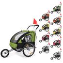 SAMAX Jogger Kinder Fahrradanhänger 2in1 Kinderwagen Aufhängung Kind Kinder Transport