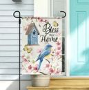 Bless This Home …~ Birdbird Garden Flag ~ 12" x 18" ~ NEW!