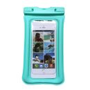 New Waterproof Phone Pouch Underwater Case Cover For Phone Or Electronics (Teal)